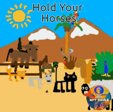 Hold Your Horses Hold Horses GIF