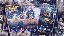 a bunch of cards with one that says kimono