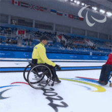 Good Game Wheelchair Curling GIF - Good Game Wheelchair Curling Sweden GIFs