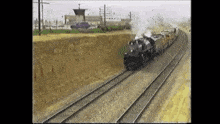 Atsf 3751 Steam Locomotive GIF