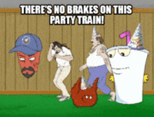 Aqua Teen Hunger Force Party Time GIF