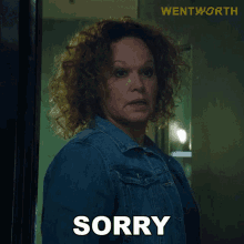 Sorry Rita Connors GIF - Sorry Rita Connors Wentworth GIFs