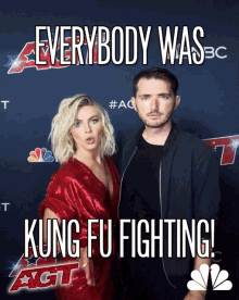 everybody was kung fu fighting kung fu fighting hiya fight kung fu