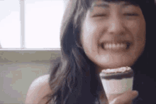ayase haruka laughing japanese actress japanese cf commercial