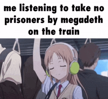 Megadeth Headphones GIF - Megadeth Headphones Anime GIFs