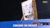 Consume The Mascot Pop Tart Bowl GIF - Consume The Mascot Pop Tart Bowl Pop Tart GIFs