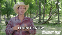 I Dont Know Cody Harris GIF - I Dont Know Cody Harris The Cowboy Way GIFs