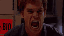Que Piedra De Dexter GIF - Raging Angry Pissed Off GIFs
