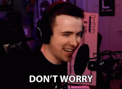 Dont Worry Benjamin Lupo GIF - Dont Worry Benjamin Lupo Stop Worrying GIFs