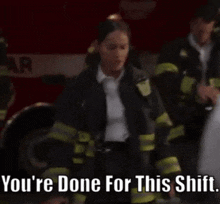 Station 19 Andy Herrera GIF - Station 19 Andy Herrera Youre Done For This Shift GIFs