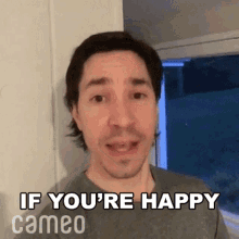 If Youre Happy And You Know It Clap Your Hands Justin Long GIF - If Youre Happy And You Know It Clap Your Hands Justin Long Cameo GIFs