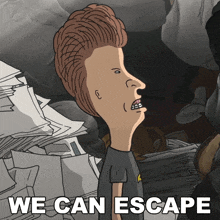 We Can Escape Butt-head GIF - We Can Escape Butt-head Mike Judge GIFs