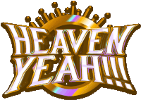 Heaven Heaven Yeah Sticker - Heaven Heaven Yeah God Stickers