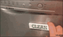 Dirty Clean Dishwasher GIF