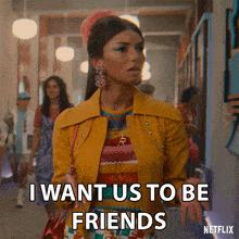 I Want Us To Be Friends Ruby Matthews GIF - I Want Us To Be Friends Ruby Matthews Sex Education GIFs