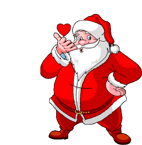 Happy Holidays Merry Christmas Sticker - Happy Holidays Merry Christmas Santa Claus Stickers