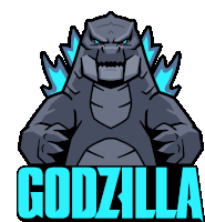 Godzilla Sticker - Godzilla Stickers