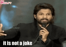 It Is Not A Joke.Gif GIF - It Is Not A Joke Allu Arjun Serious GIFs