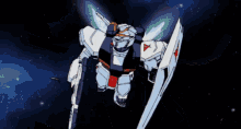 Nu Gundam Cca GIF - Nu Gundam Cca Chars Counter Attack GIFs