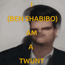 Ben Shabibo GIF - Ben Shabibo Twunt GIFs