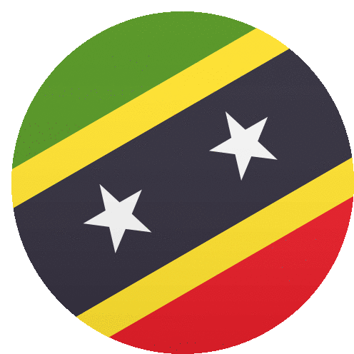 St Kitts And Nevis Flags Sticker - St Kitts And Nevis Flags Joypixels Stickers