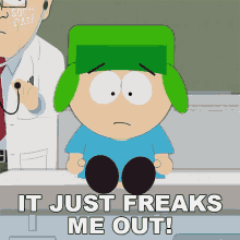 It Just Freaks Me Out Kyle Broflovski GIF - It Just Freaks Me Out Kyle Broflovski South Park GIFs