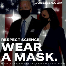 Wear A Mask Joe Biden GIF - Wear A Mask Joe Biden Kamala Harris GIFs
