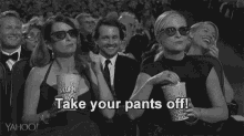 Take Your Pants Off Popcorn GIF - Take Your Pants Off Popcorn Show GIFs
