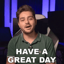 Have A Great Day Ignace Aleya GIF - Have A Great Day Ignace Aleya Have A Marvelous Day GIFs