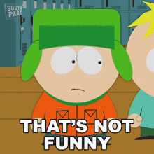 Thats Not Funny Kyle Broflovski GIF - Thats Not Funny Kyle Broflovski South Park GIFs