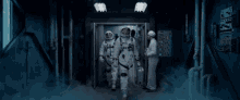 Astronauts Getting Ready GIF - Astronauts Getting Ready Arrival GIFs