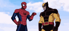Spiderman Wolverine GIF - Spiderman Wolverine Xmen GIFs