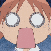 a close up of a person 's face with their mouth open