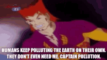 Captain Pollution Pollution GIF