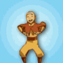 Aang Avatar Dance GIF