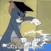 Tom And Jerry Spanking GIF