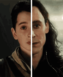 Loki Blank Stare GIF - Loki Blank Stare Young And Old GIFs