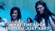 what the fuck did you just say boomer jenkins franky doyle wentworth what are you saying