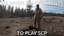 Scp When No One Wants To Play GIF - Scp When No One Wants To Play Play Scp GIFs