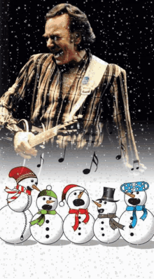 Neil Diamond Christmas GIF - Neil Diamond Christmas Snow GIFs