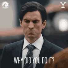 Why Did You Do It Wes Bentley GIF - Why Did You Do It Wes Bentley Jamie Dutton GIFs
