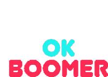 ok boomer ok boomer