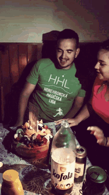 Friends Blow Candle GIF - Friends Blow Candle Smile GIFs