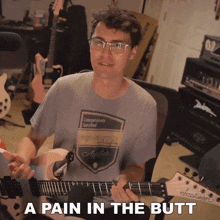 A Pain In The Butt Hunter Engel GIF - A Pain In The Butt Hunter Engel Agufish GIFs