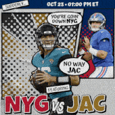 Jacksonville Jaguars Vs. New York Giants Pre Game GIF - Nfl National Football League Football League GIFs