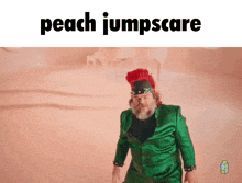 Peach Princess Peach GIF - Peach Princess Peach Jumpscare GIFs