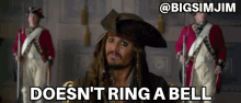Doesnt Ring A Bell Pirates Of The Caribbean On Stranger Tides GIF - Doesnt Ring A Bell Pirates Of The Caribbean On Stranger Tides Pirates Of The Caribbean GIFs