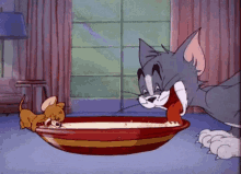 Tom And Jerry Lick GIF - Tom And Jerry Lick Delicious GIFs