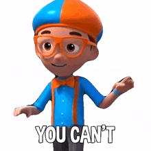 you cant catch me blippi blippi wonders educational cartoons for kids you cant get me im very evasive