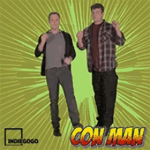 Con Man GIF - Con Man Happy GIFs
